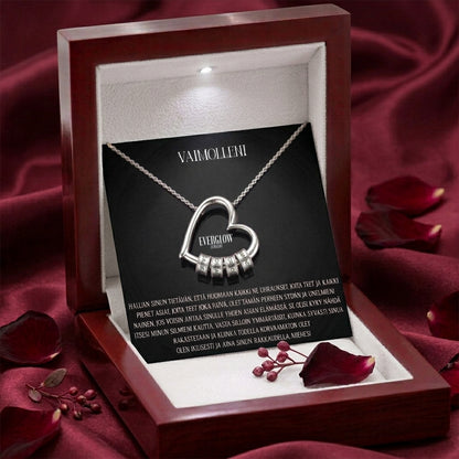 Heart-shaped Love Lettering Necklace