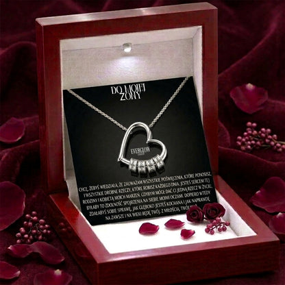 Heart-shaped Love Lettering Necklace