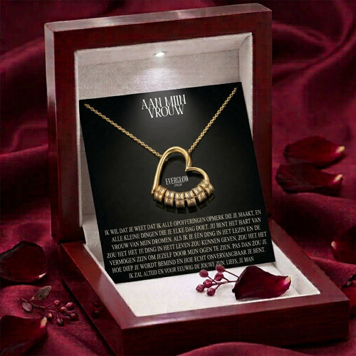 Heart-shaped Love Lettering Necklace