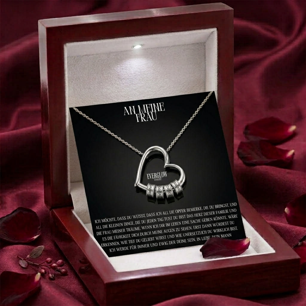Heart-shaped Love Lettering Necklace