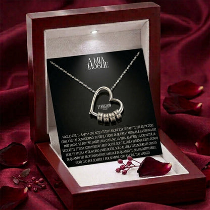 Heart-shaped Love Lettering Necklace
