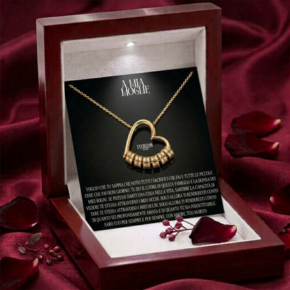 Heart-shaped Love Lettering Necklace
