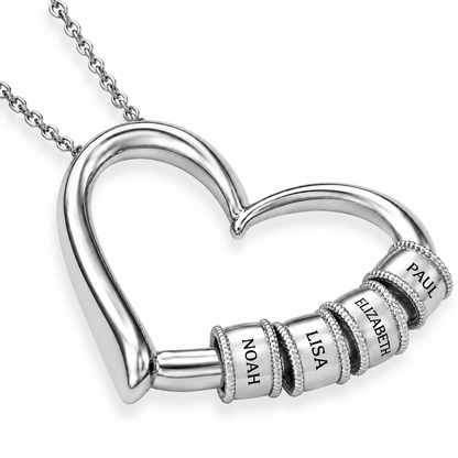 Heart of the Family necklace lang-nl