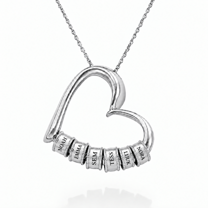 Heart of the Family necklace lang-nl