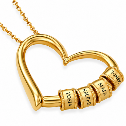 Heart of the Family necklace lang-pl