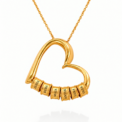 Heart of the Family necklace lang-pl