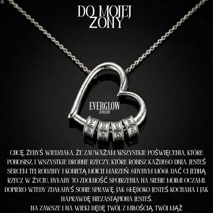 Heart of the Family necklace lang-pl